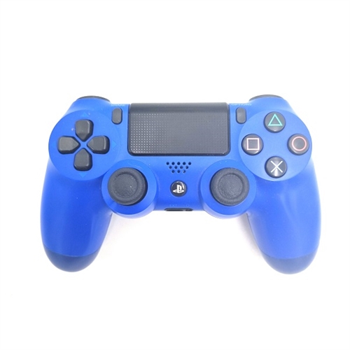 Playstation 4 - Dual Shock 4 Wireless Controller - Blue - PS4 Tilbehør (B Grade) (Genbrug)